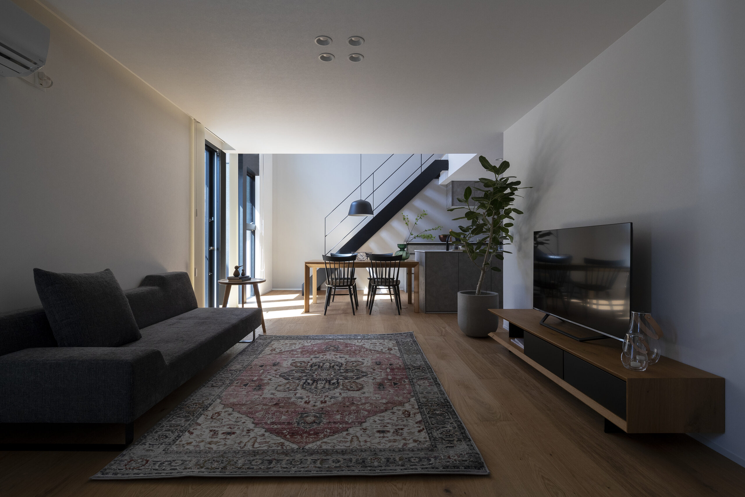 吹抜けのある家